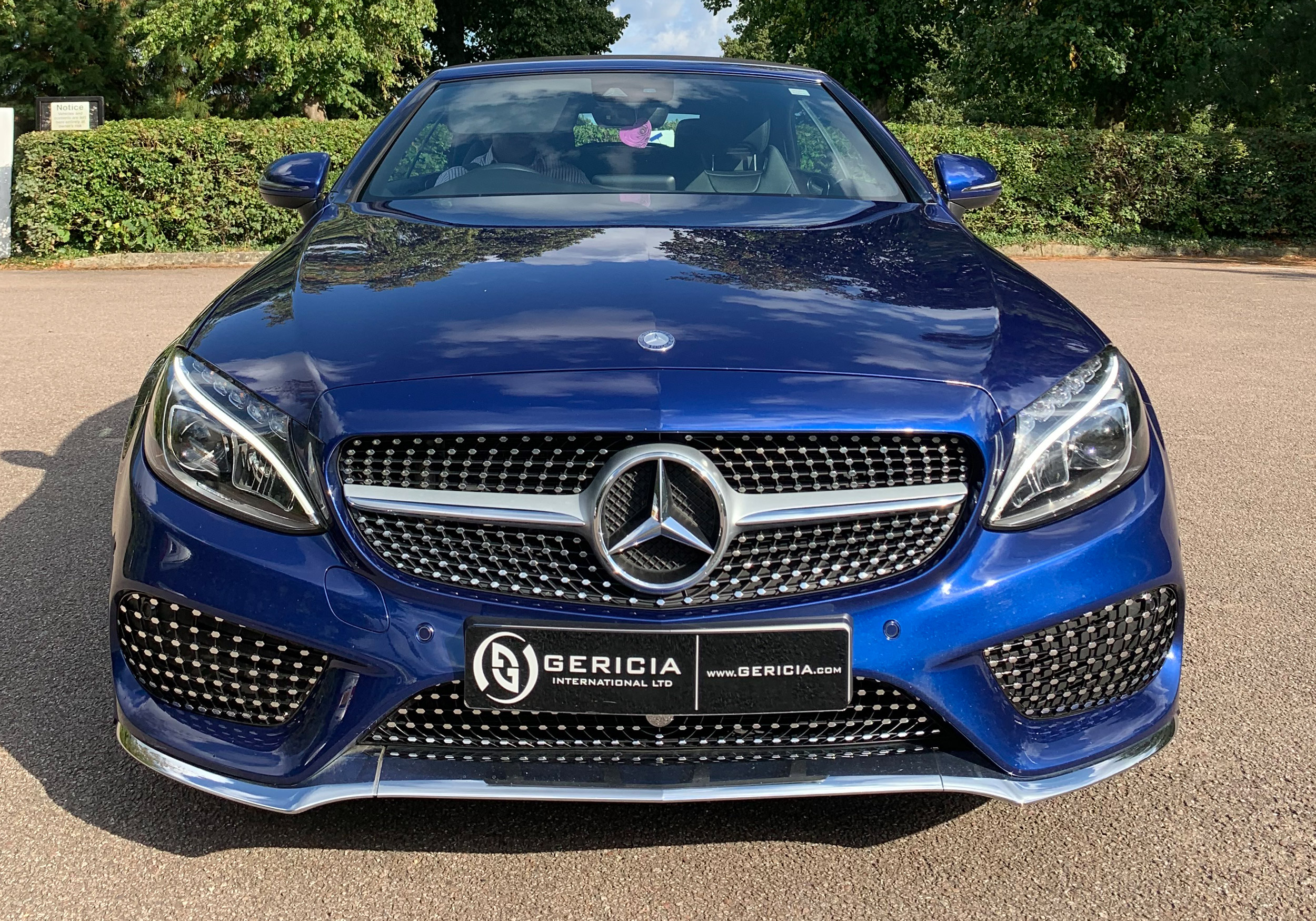 efterspørgsel Retaliate Dolke Mercedes Benz C Class Diamond Grille - Gericia International Ltd. UK