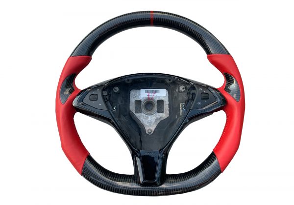 Tesla Model X Carbon Fiber Steering Wheel