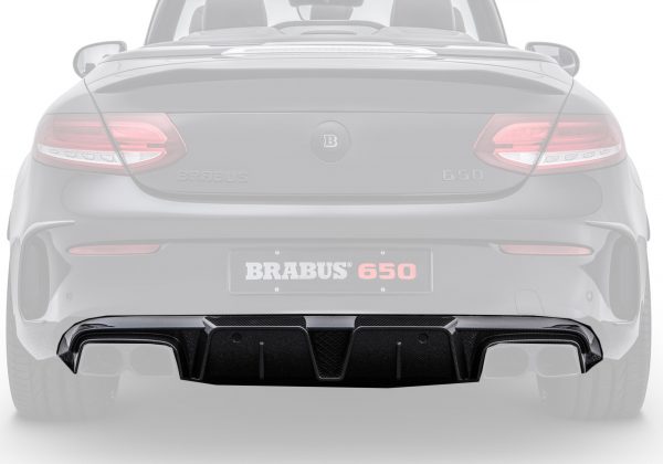 Mercedes Benz C Class Brabus Carbon Fiber Rear Diffusor