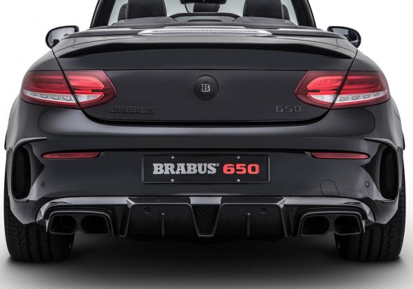 Mercedes Benz C Class Brabus Carbon Fiber Rear Diffusor