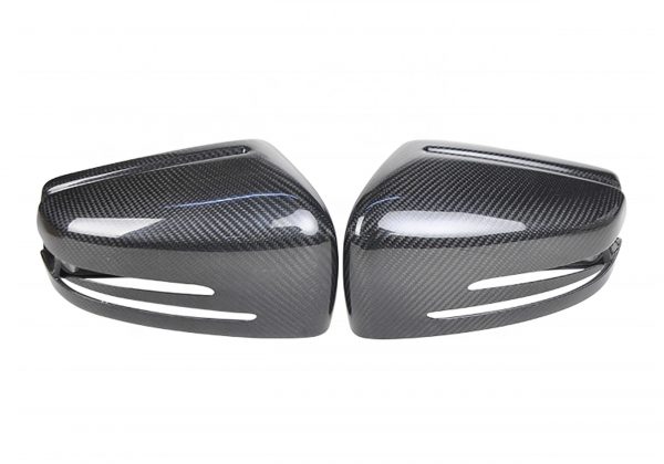 Mercedes Benz C Class Carbon Fiber Wing Mirror Covers