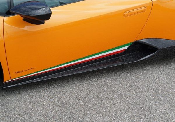 Lamborghini Performante Forged Carbon Fiber Side Skirts