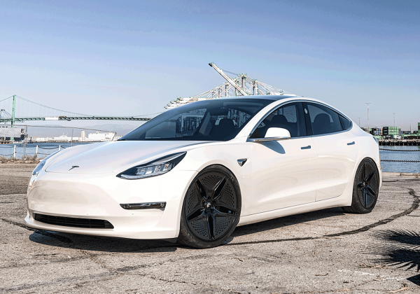 Tesla Model 3 Custom Wheels - 20" Evocolo EV 001 Forgiato Wheels