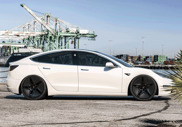 Tesla Model 3 Custom Wheels - 20" Evocolo EV 001 Forgiato Wheels