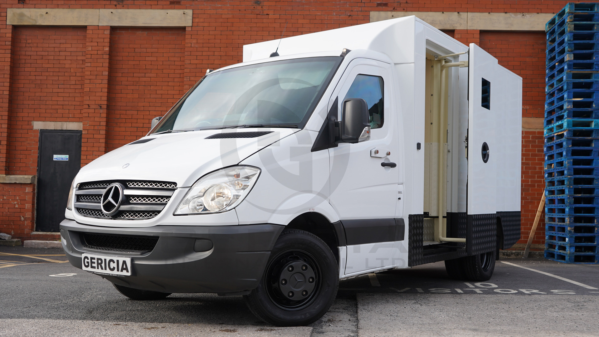 Armoured Cash in Transit Van, CIT Vehicle, CITV, Cash Transport Vehicle